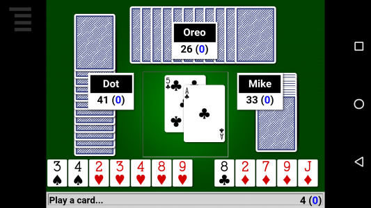 اسکرین شات بازی Hearts Card Game Lite 2