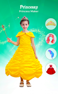 اسکرین شات برنامه Princessy - Fairy princess style editor, makeover 4