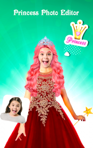 اسکرین شات برنامه Princessy - Fairy princess style editor, makeover 1