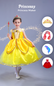 اسکرین شات برنامه Princessy - Fairy style editor 2