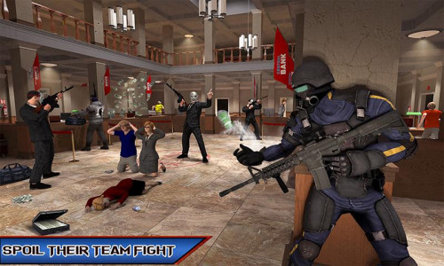 اسکرین شات 1 بازی Grand Heist: Bank Robber Games
