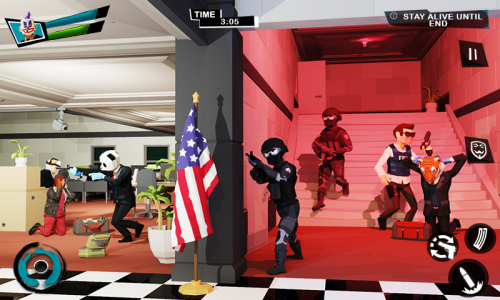 اسکرین شات 3 بازی Theft City: FPS Open World