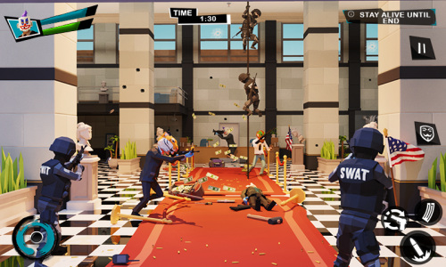 اسکرین شات بازی Grand Heist Gun Shooting Games 2