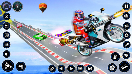 اسکرین شات بازی Sports Bike Stunt GT Racing 5