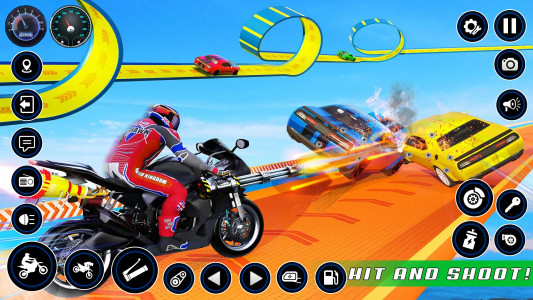 اسکرین شات بازی Sports Bike Stunt GT Racing 3