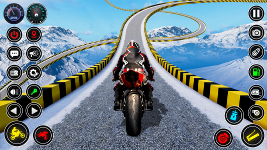 اسکرین شات بازی Sports Bike Stunt GT Racing 1