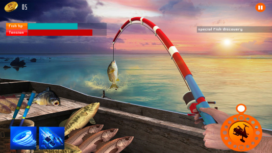 اسکرین شات بازی Hooked Clash: Hungry Fish.io 1