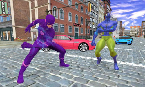 اسکرین شات بازی Real Speed Robot Hero: NY Crime City Battle 2