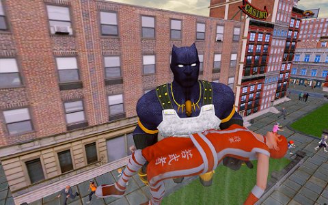 اسکرین شات بازی Grand Panther Flying Superhero City Battle 7