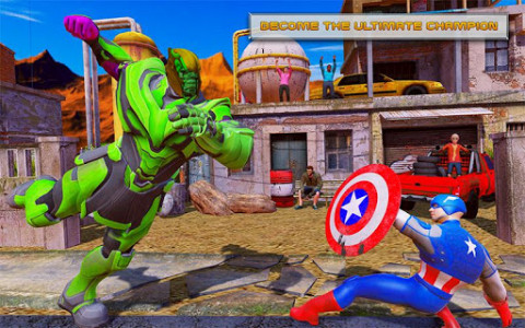اسکرین شات بازی Big Gaint SuperHero: Fight On The Way 3