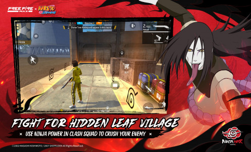 اسکرین شات 7 بازی Free Fire MAX x NARUTO