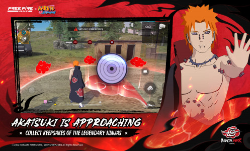 اسکرین شات 4 بازی Free Fire MAX x NARUTO