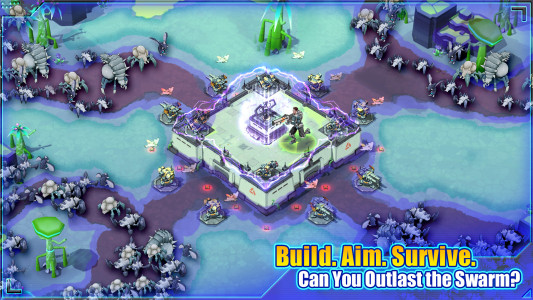 اسکرین شات 1 بازی Outpost Stand: Alien Rush