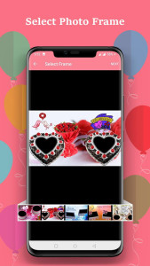 اسکرین شات 2 برنامه Anniversary Cake Photo Frame