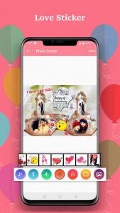 اسکرین شات 5 برنامه Anniversary Cake Photo Frame
