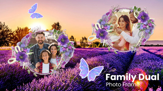 اسکرین شات 8 برنامه Family Dual Photo Frames