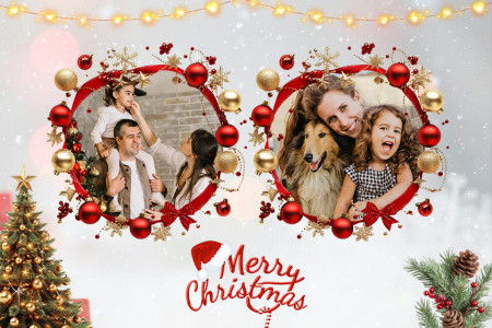 اسکرین شات 2 برنامه Family Dual Photo Frames