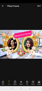 اسکرین شات 4 برنامه Interior Dual Photo Frames
