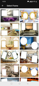 اسکرین شات 2 برنامه Interior Dual Photo Frames