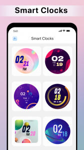 اسکرین شات برنامه Clock App Wallpaper Live 4