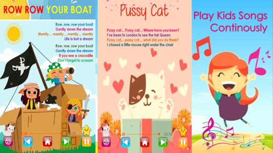 اسکرین شات 1 بازی Nursery Rhymes - Offline Songs