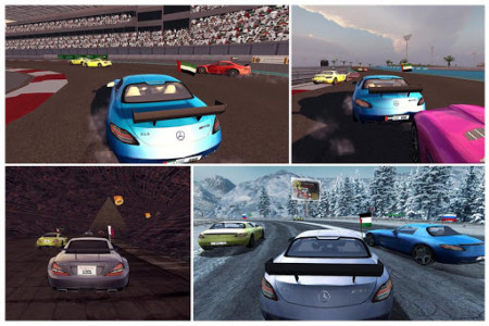 اسکرین شات بازی UAE Racing 4
