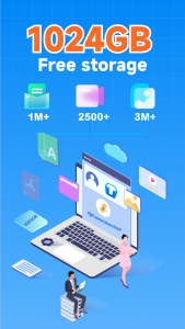 اسکرین شات برنامه TeraBox: Cloud Storage Space 1