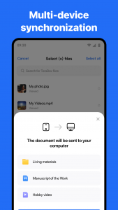 اسکرین شات 6 برنامه TeraBox: Cloud Storage Space