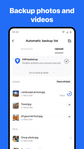 اسکرین شات 7 برنامه TeraBox: Cloud Storage Space