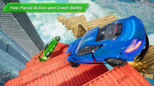 اسکرین شات بازی Trials Car Crash - Car Driving 4