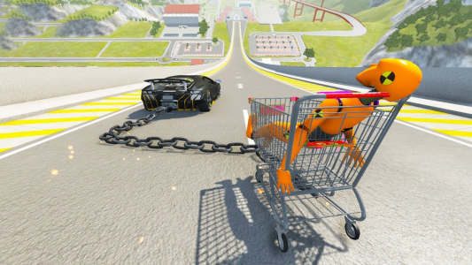 اسکرین شات بازی Trials Car Crash - Car Driving 3