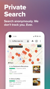 اسکرین شات 2 برنامه DuckDuckGo Private Browser