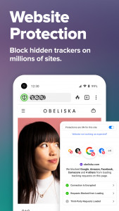 اسکرین شات 3 برنامه DuckDuckGo Private Browser