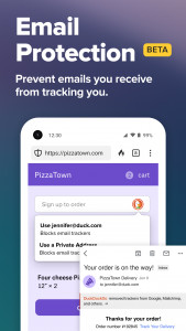 اسکرین شات 4 برنامه DuckDuckGo Private Browser