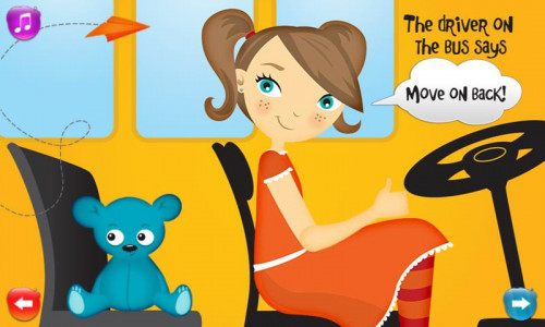 اسکرین شات 1 برنامه Wheels on the Bus