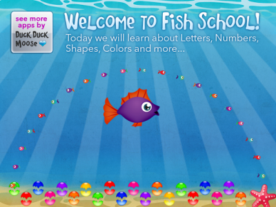 اسکرین شات بازی Fish School by Duck Duck Moose 2