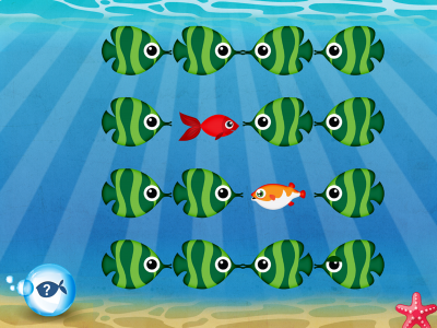 اسکرین شات 4 بازی Fish School by Duck Duck Moose