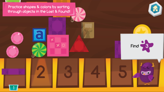 اسکرین شات 4 برنامه Moose Math by Duck Duck Moose