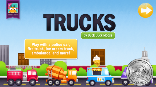 اسکرین شات 1 بازی Trucks by Duck Duck Moose