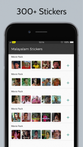 اسکرین شات برنامه Malayali da - Malayalam Stickers & Movie Dialogues 2