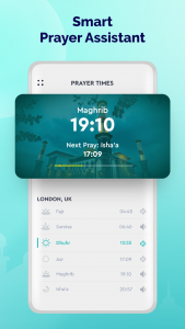 اسکرین شات برنامه Duff Qibla Finder, Prayer Time 6