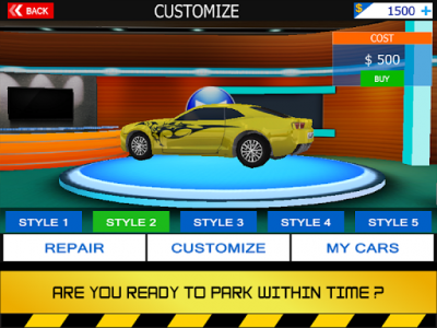 اسکرین شات بازی Parking 3D - Car Parking 7