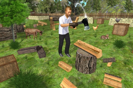 اسکرین شات برنامه Farm Animal Simulator Farming 1