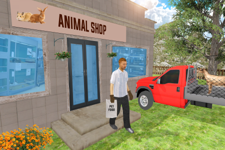 اسکرین شات برنامه Farm Animal Simulator Farming 4