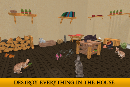 اسکرین شات 2 برنامه Ultimate Rabbit Simulator Game