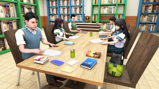 اسکرین شات 5 بازی High School Boy Simulator Life