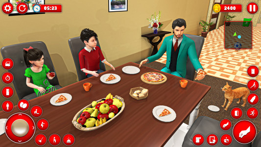 اسکرین شات برنامه Virtual Single Dad Simulator 3