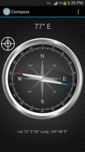 اسکرین شات برنامه Accurate Compass 4