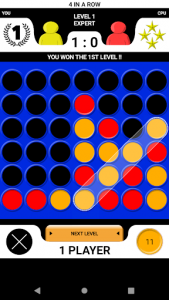 اسکرین شات بازی 4 in a row - Board game for 2 players 1