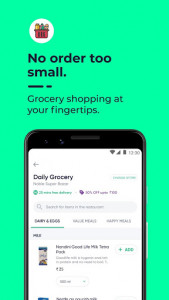 اسکرین شات برنامه Dunzo | Delivery App for Food, Grocery & more 3